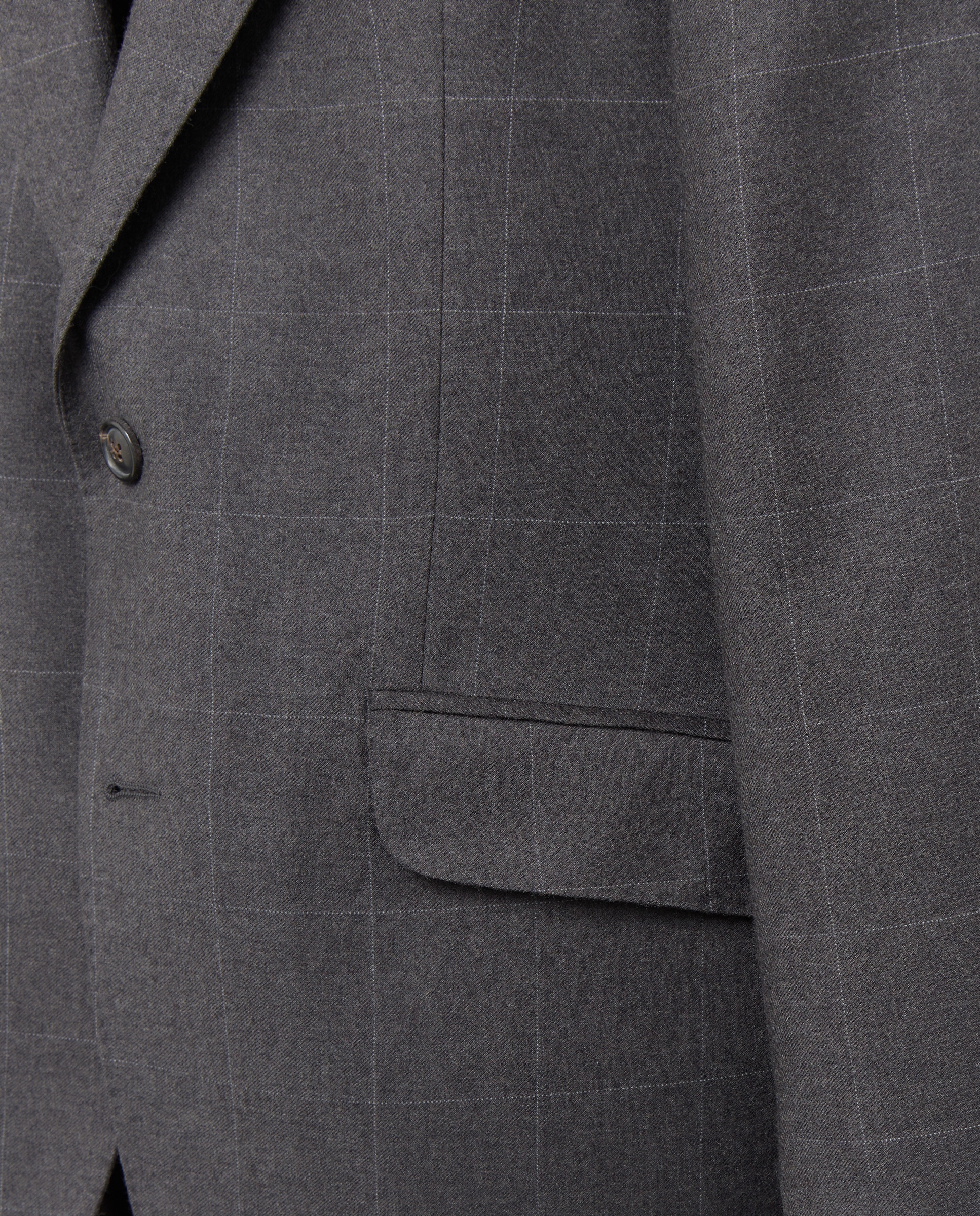 Fato aos Quadrados Tipo Janela Cinzento-escuro-8