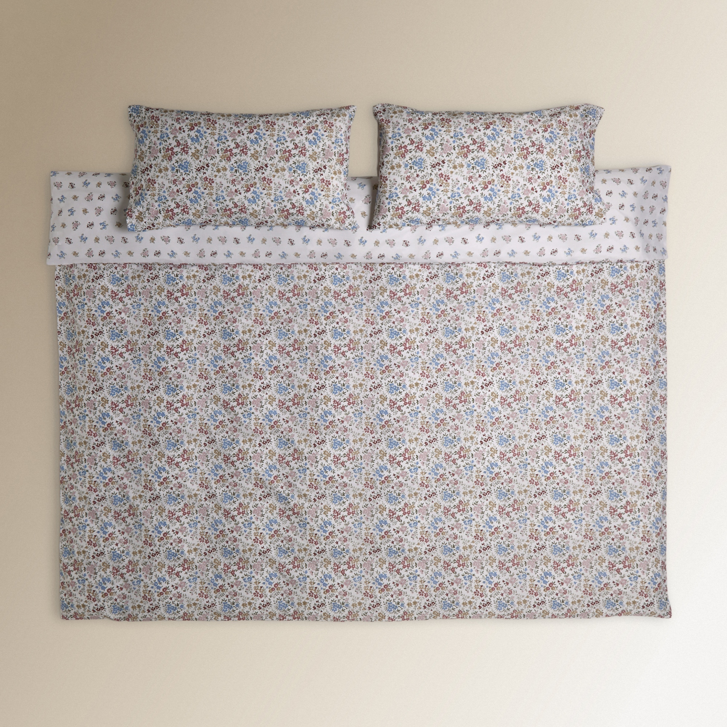 Juego de funda nórdica Fiona Rosa-2