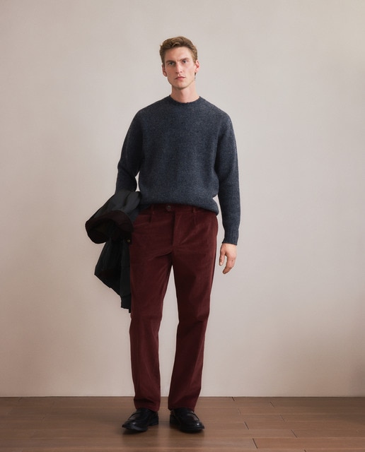 Imagem 0 de Calças de Bombazina Classic Fit