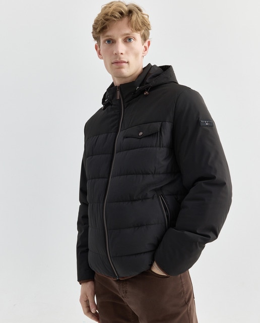 Imagem 0 de Blusão Tipo Bomber com Bolsos Inclinados