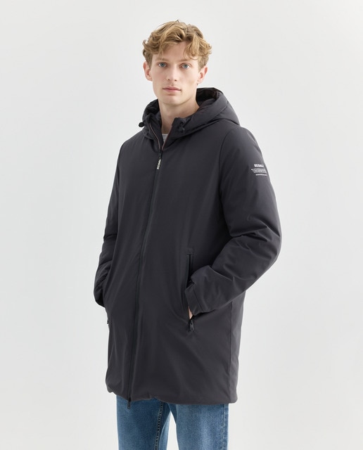 Imagen 0 de Chaquetón de hombre con dos bolsillos y capucha