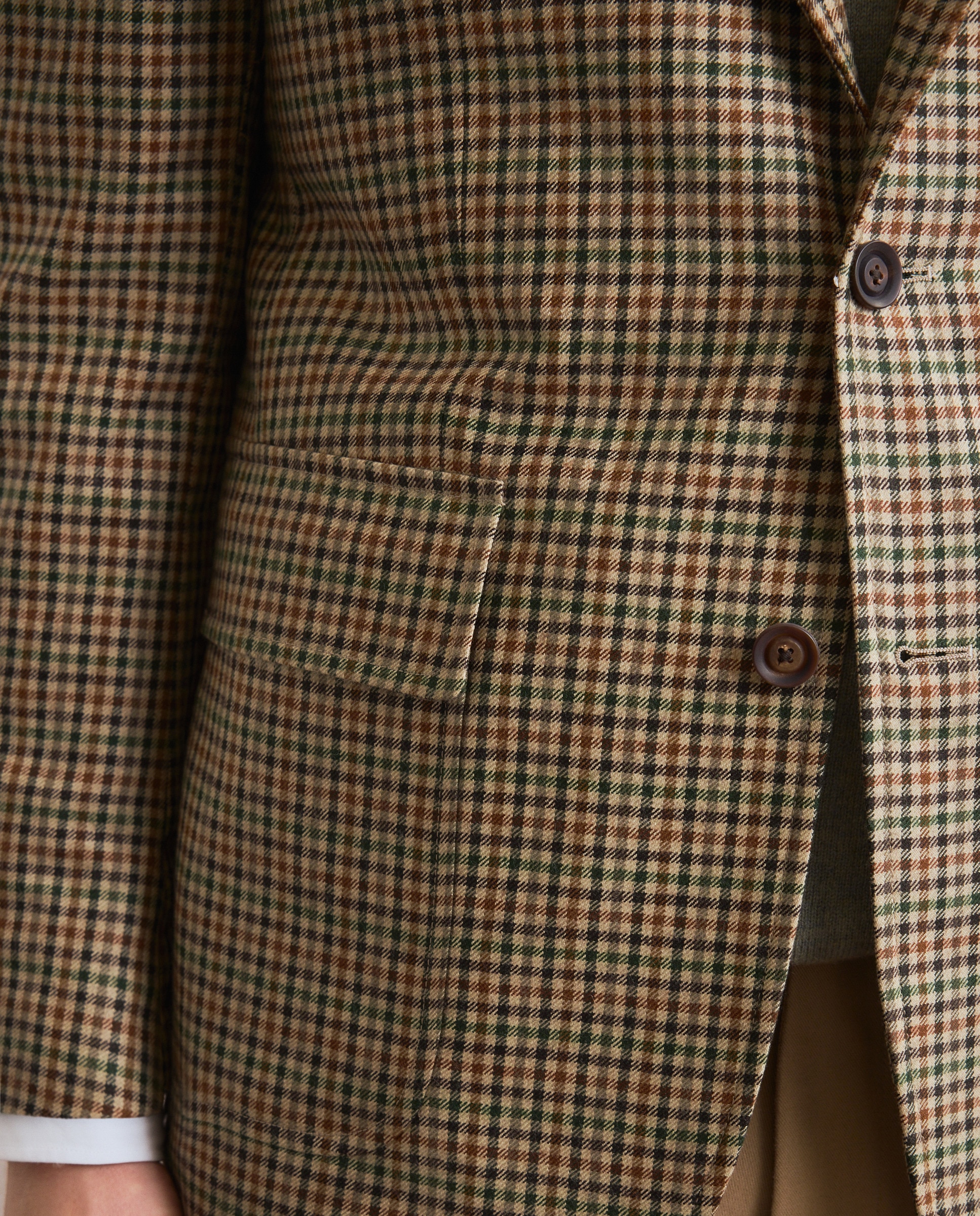 Casaco de homem Caqui-4