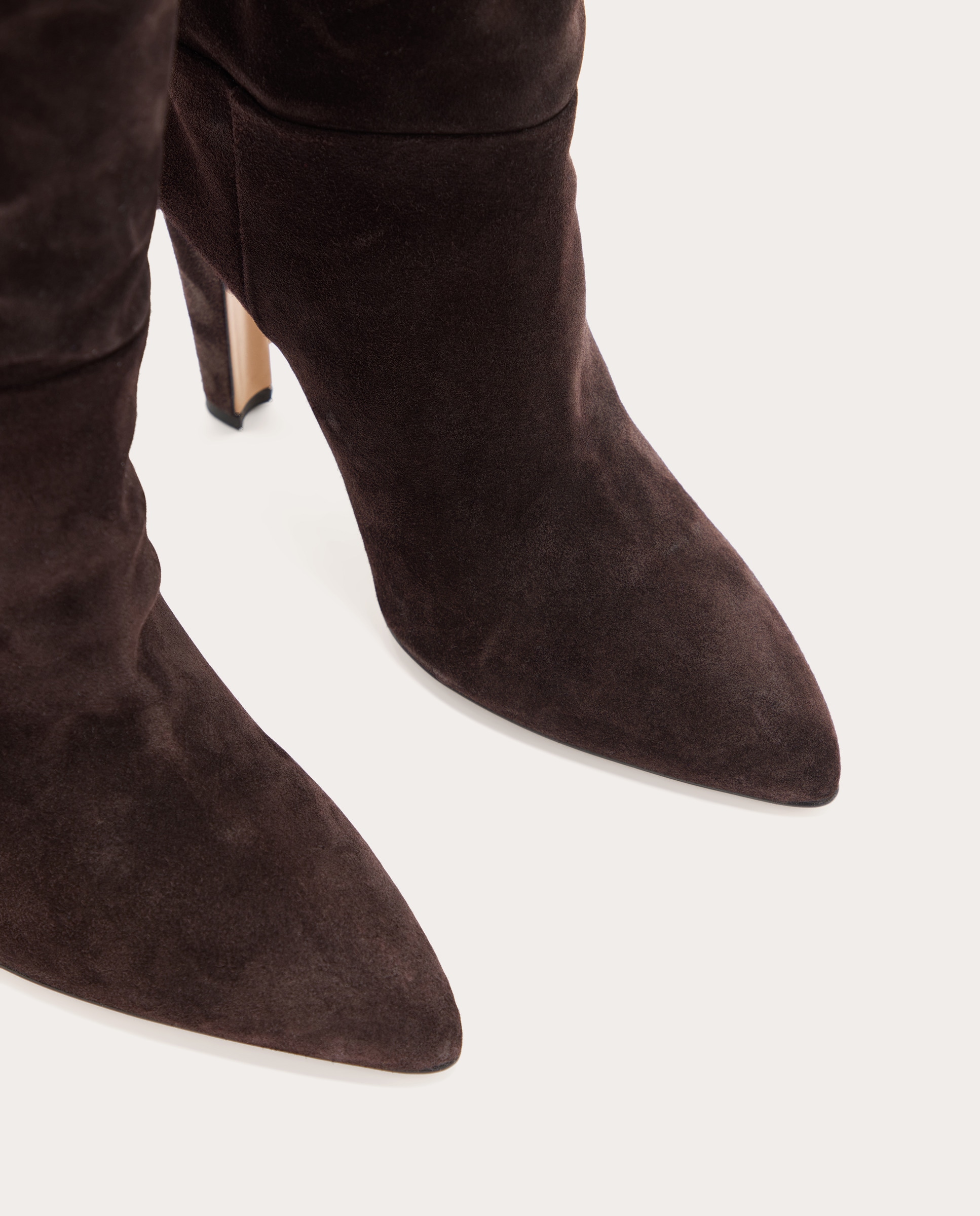 Botas Elsa de piel Marrón-3