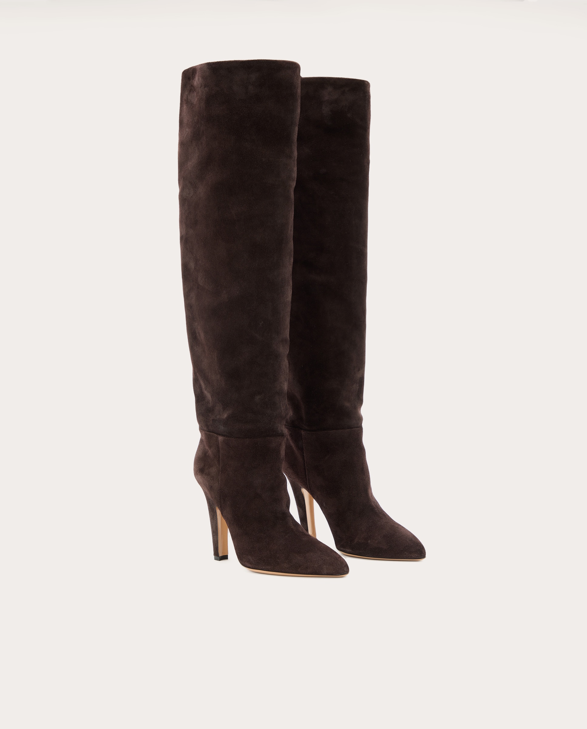 Botas Elsa de piel Marrón-2