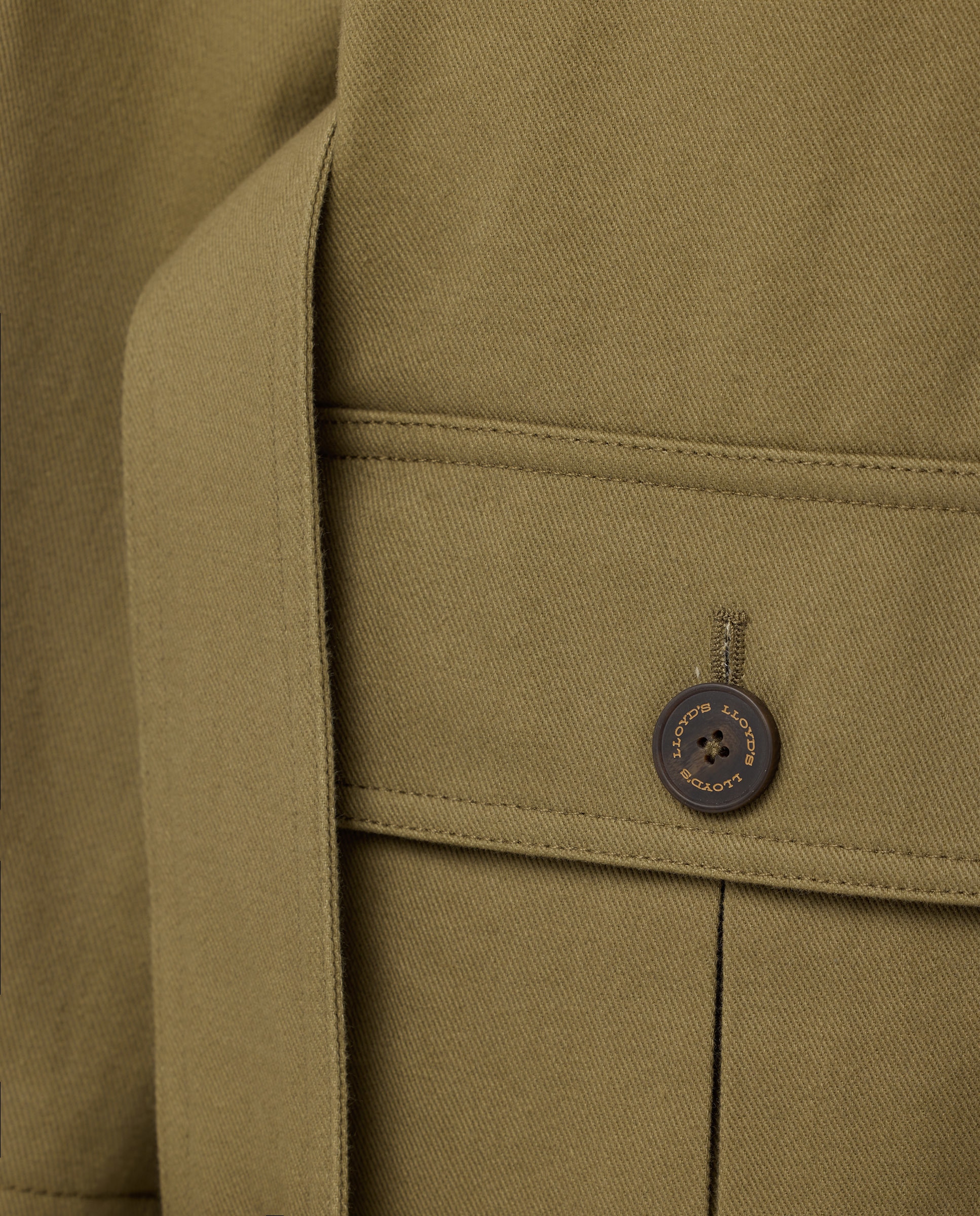 Parka Tipo Casaco Safari 520 Caqui-6