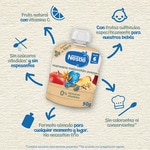 apple, peach and oat 0% added sugar bag 90 g from 6 months