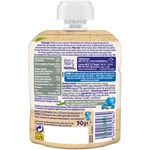 apple, peach and oat 0% added sugar bag 90 g from 6 months