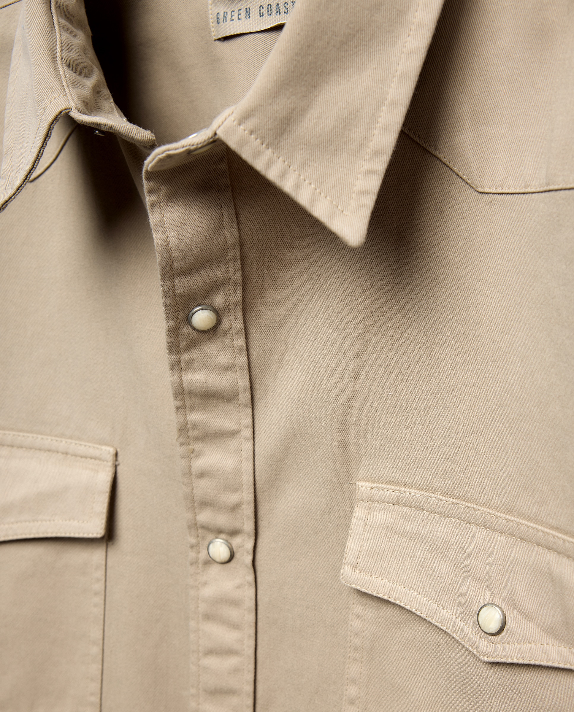 Camisa de Ganga 520 Caqui-6