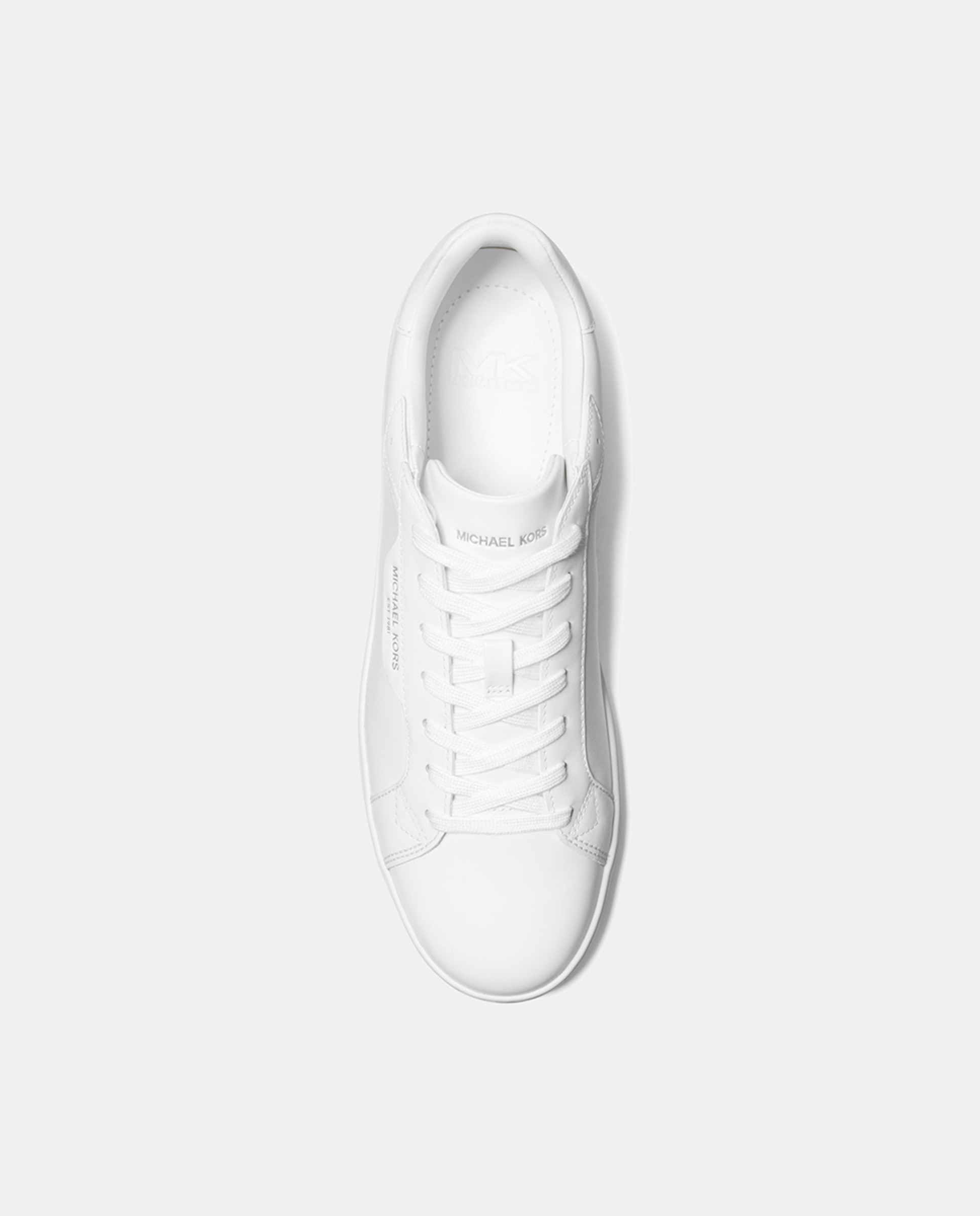 Sapatilhas Keating em Pele Branco-11