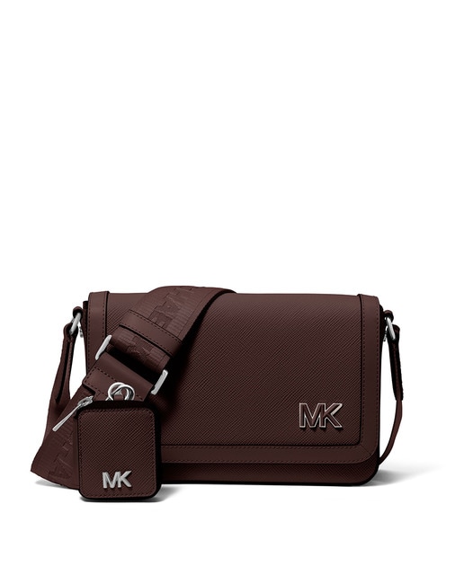 Imagem 0 de Mala a Tiracolo com Aba com Logótipos e Bolso