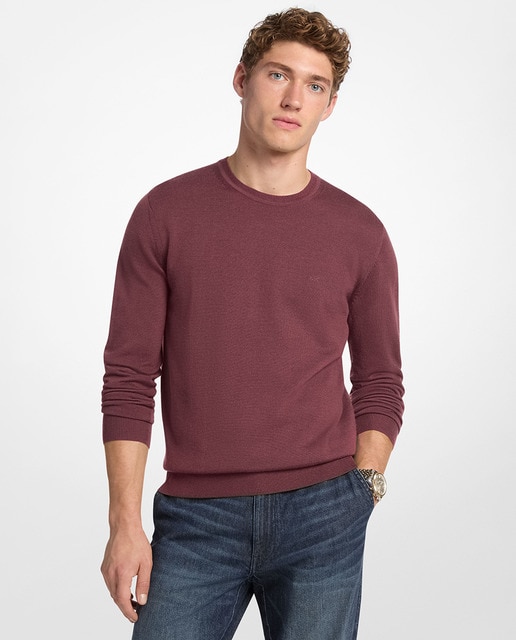 Imagen 0 de Jersey de hombre de lana merino cuello redondo