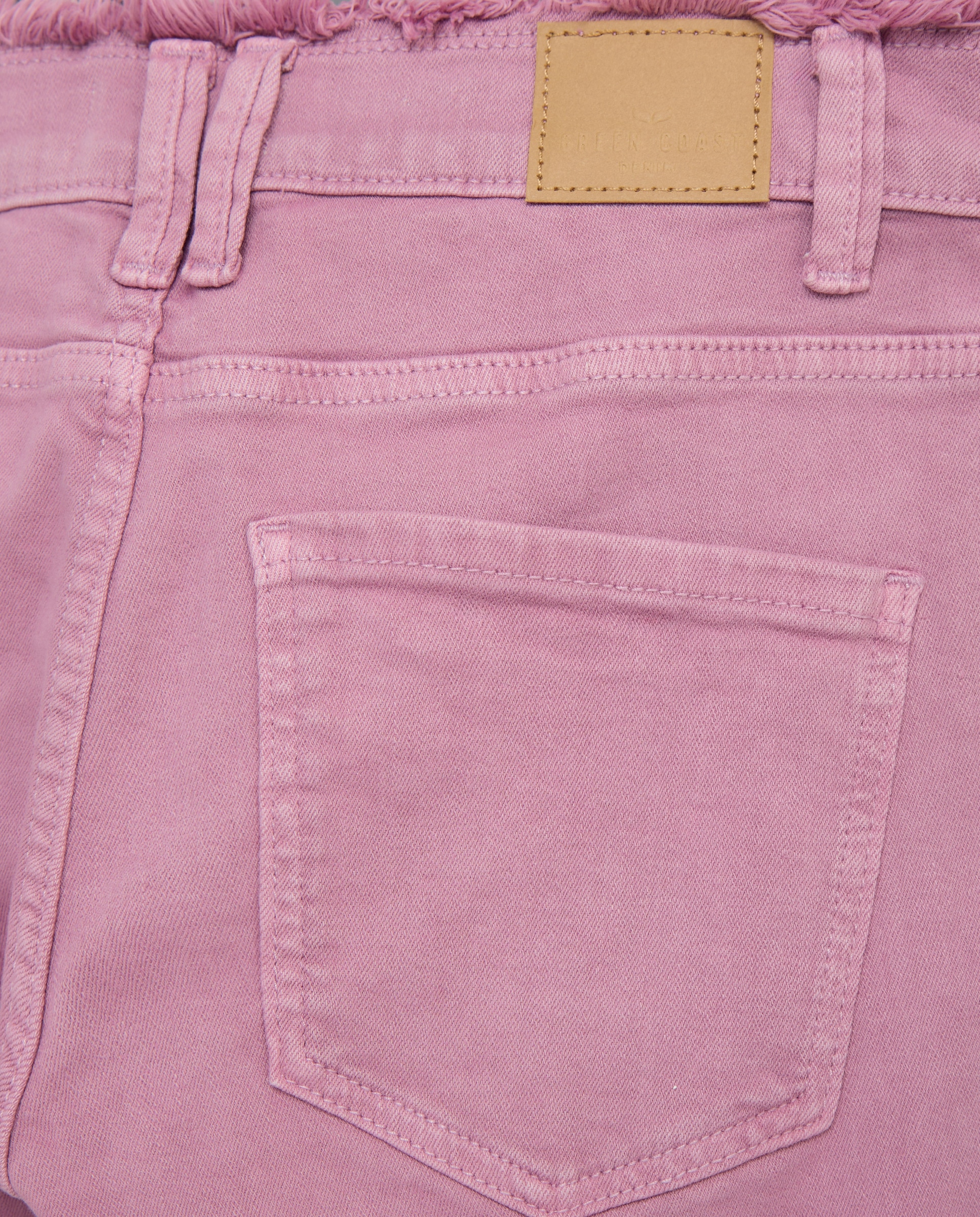 Calças à Boca de Sino Lisas 283 Lavanda-5