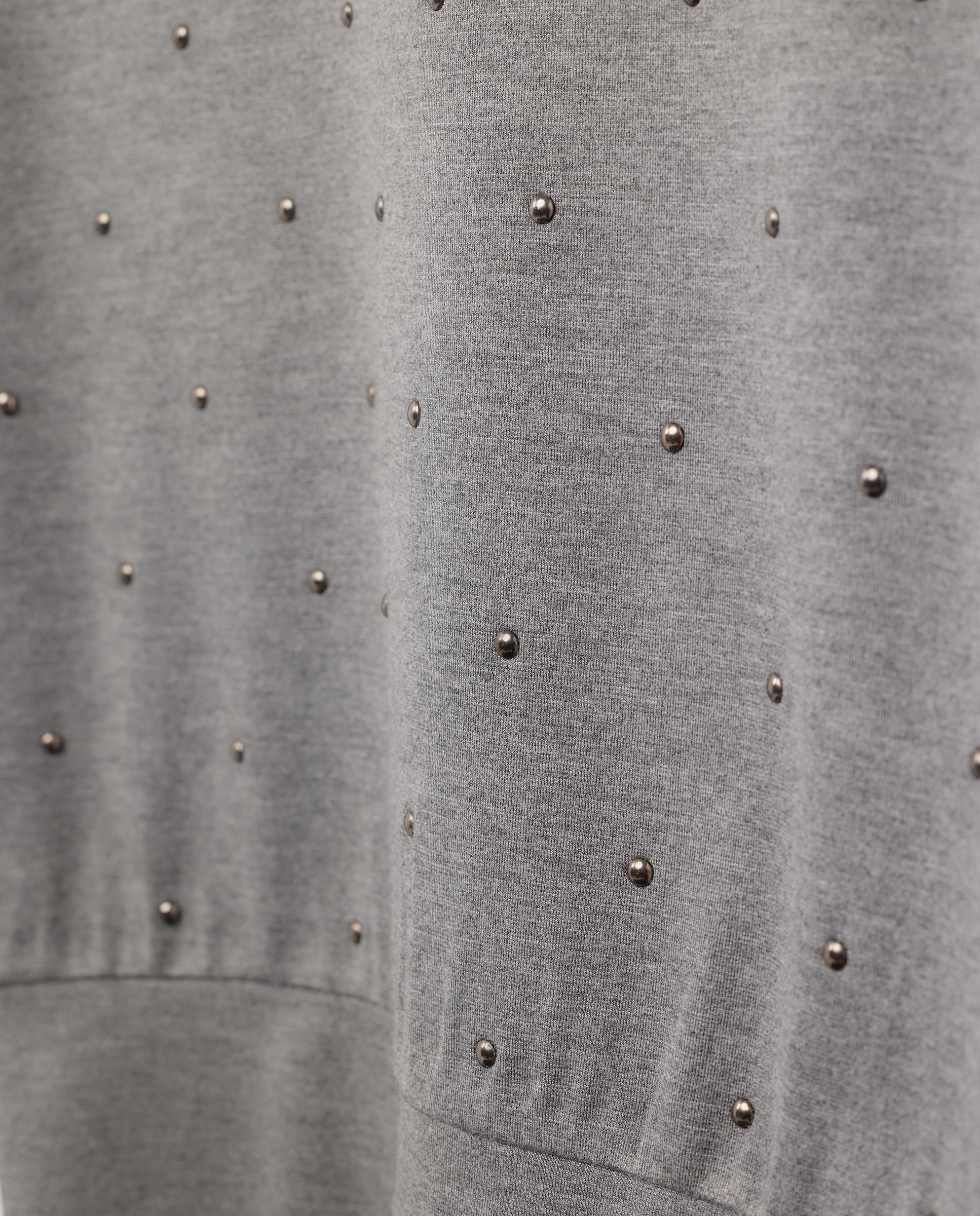 Sweatshirt de Viscose Lisa 820 Cinzento Médio-6