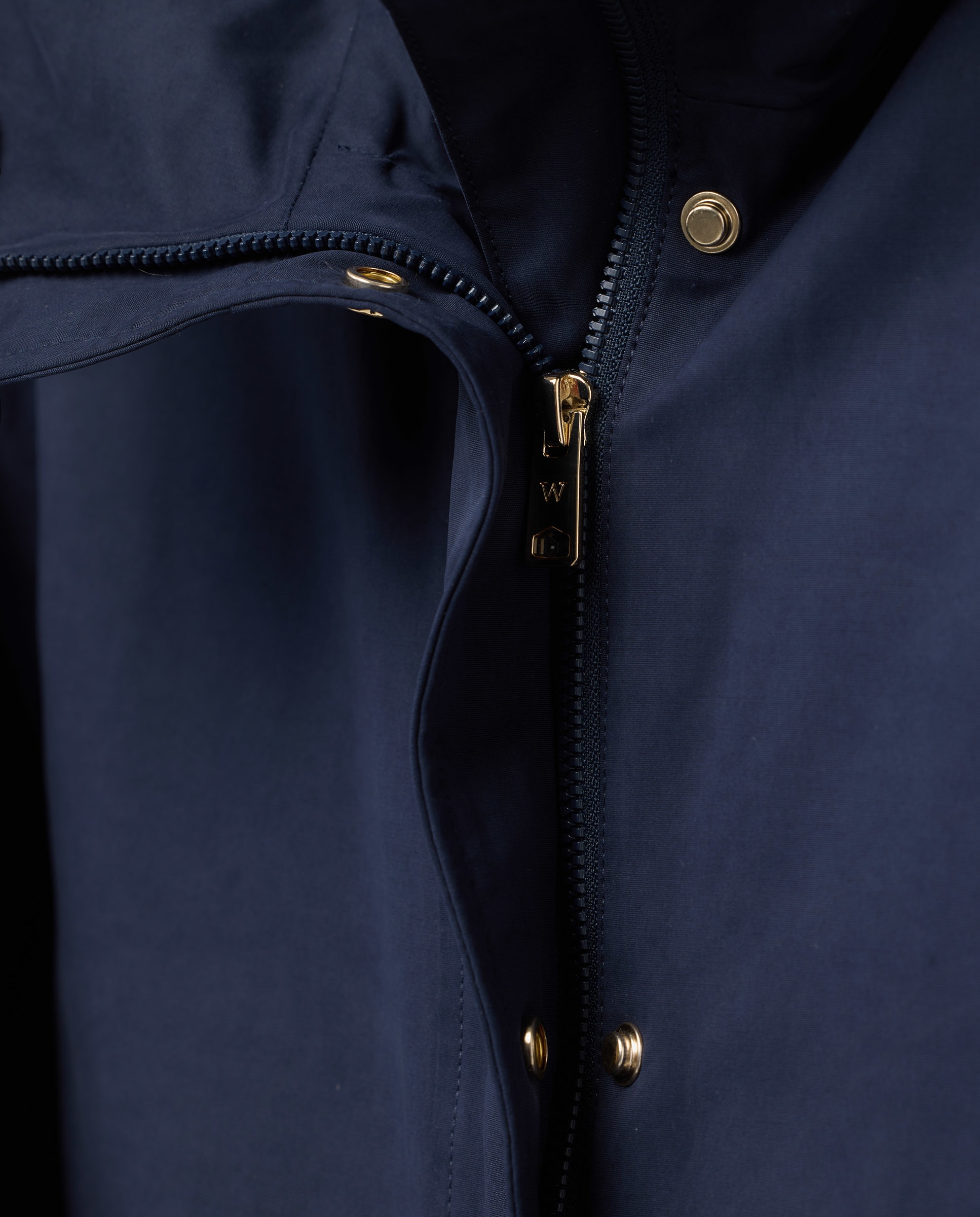 Parka curta de mulher Azul-marinho-6