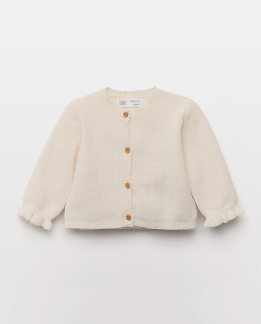 Imagem 0 de Casaco de Tricot Liso de Bebé