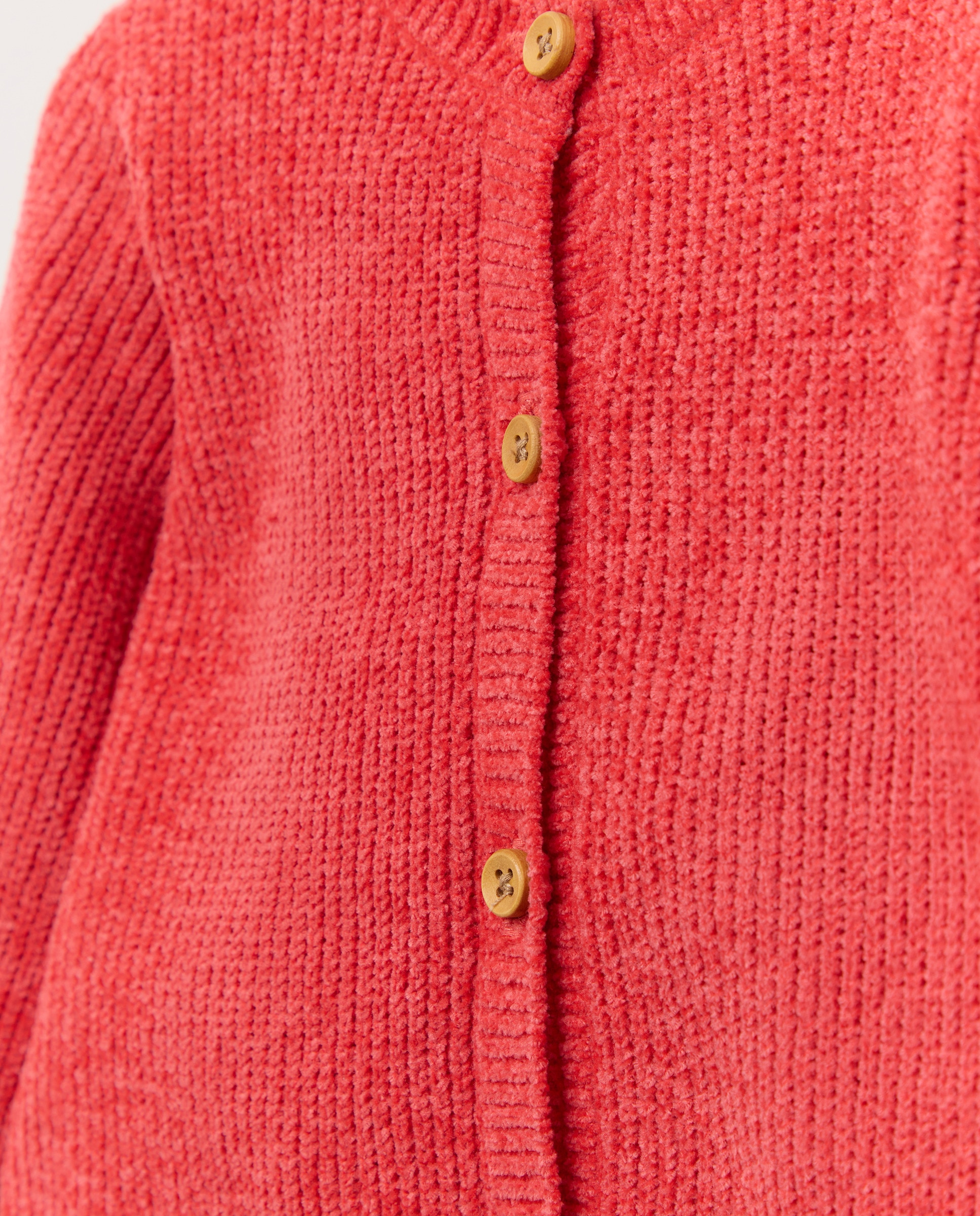 Casaco de Tricot Liso de Bebé Baby El Corte Inglés 600 Vermelho-3