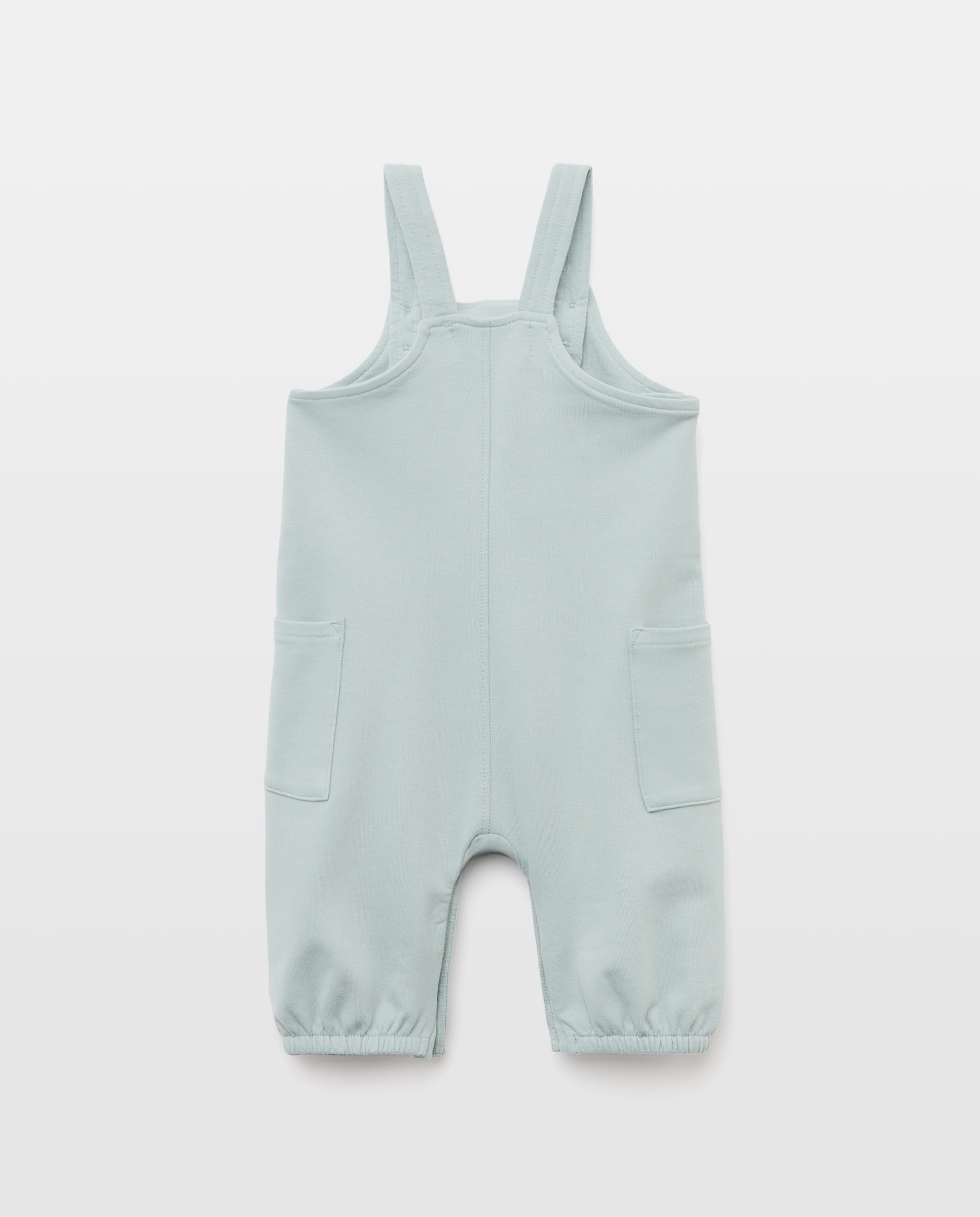 Jardineiras de Bebé com Calças de Felpa 510 Verde Claro-2
