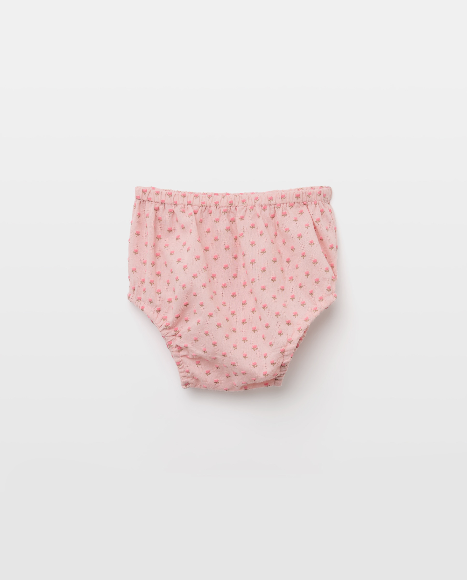 Vestido sem Mangas de Bebé Rosa-3