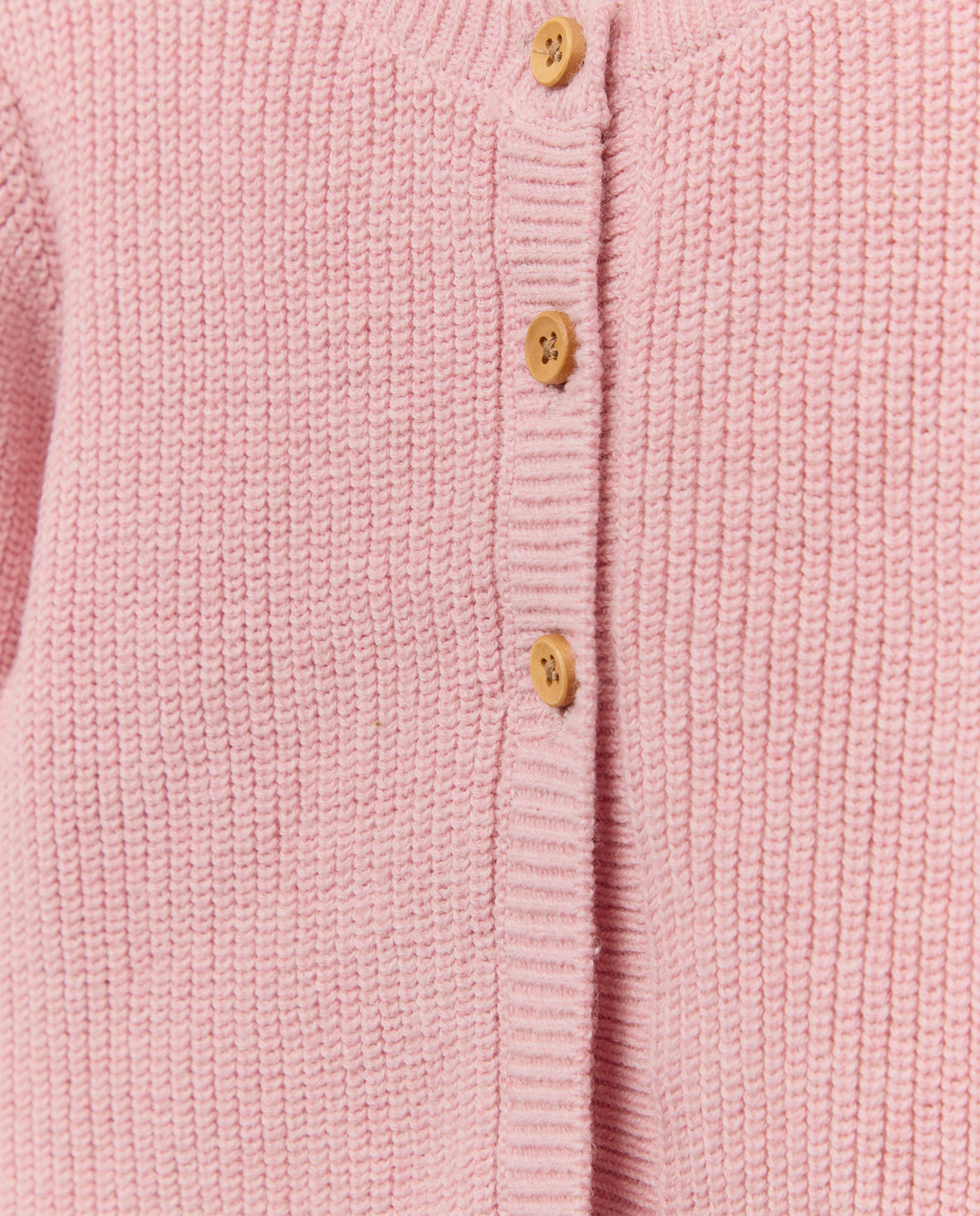 Casaco de Tricot de Bebé Baby El Corte Inglés 200 Rosa-3
