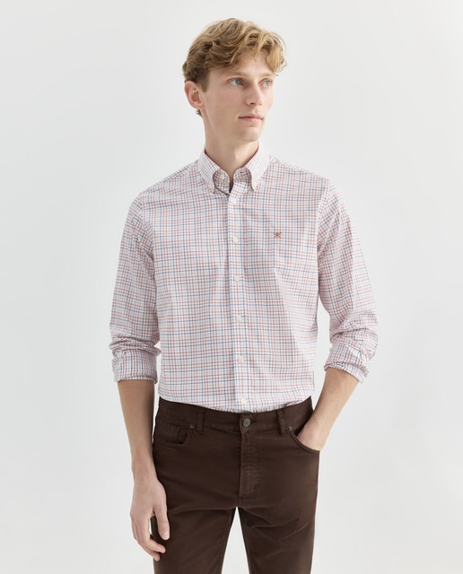 Imagem 0 de Camisa Classic Fit aos Quadrados