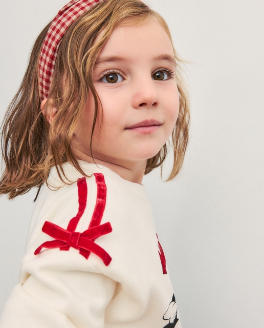 Imagem 0 de Sweatshirt com Estampado Posicional Minnies