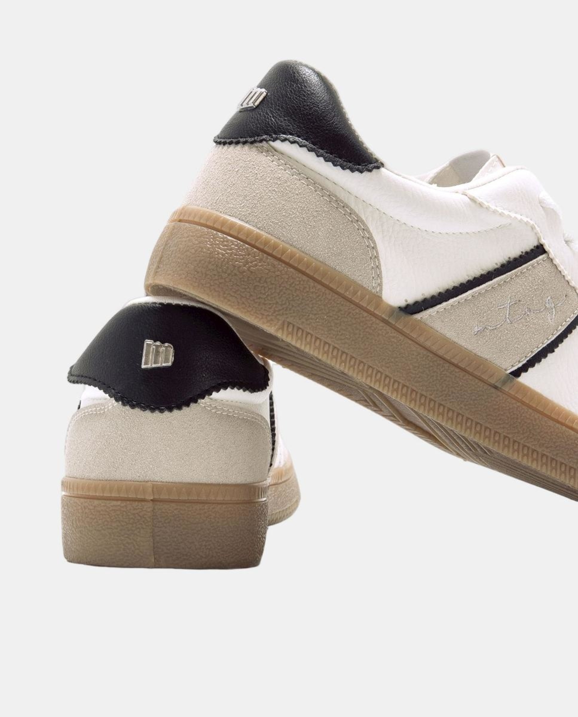 Sapatilhas Casual Modelo Roy Branco-3