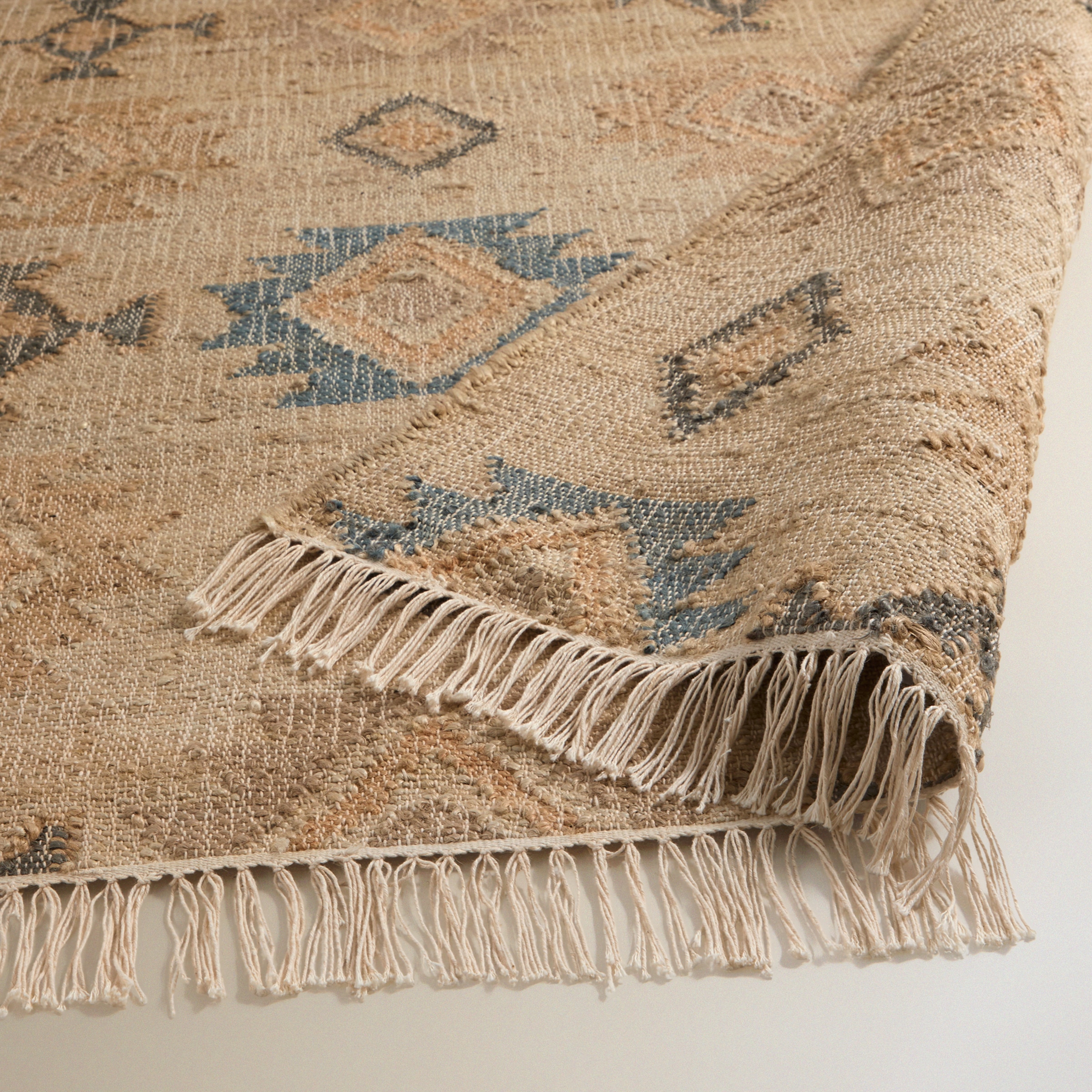 Alfombra kilim de yute Usak - Crudo 200 x 300 cm Crudo-4