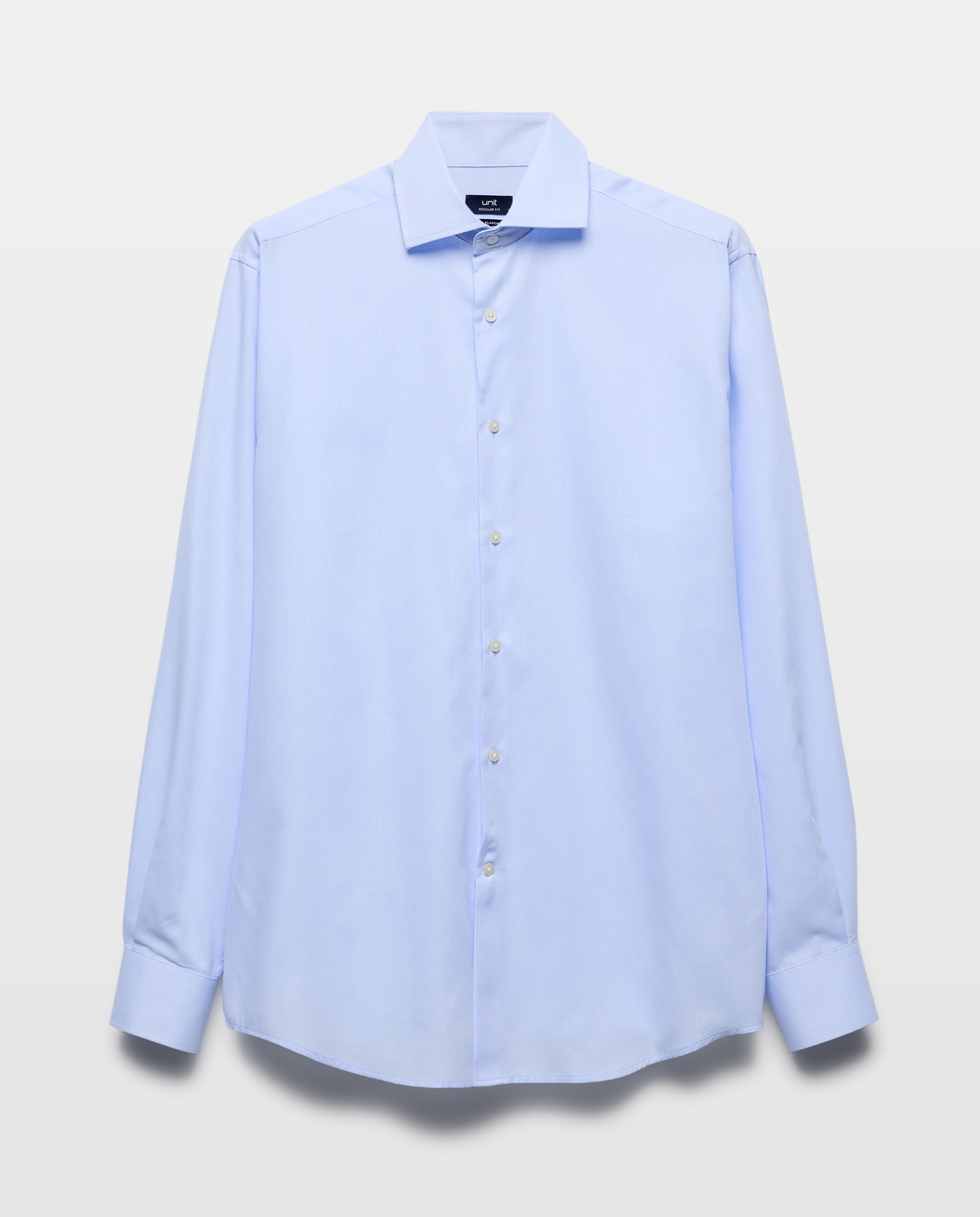 Camisa vestir hombre estructura classic fit 410 Azul claro-5