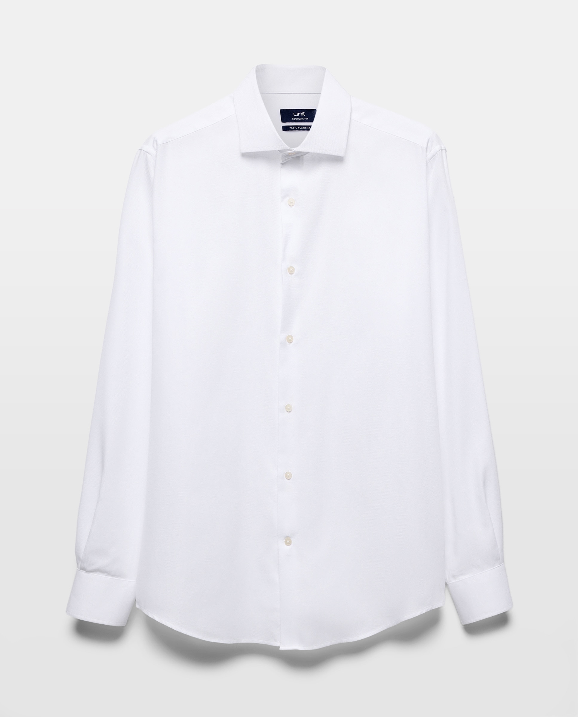 Camisa vestir hombre estructura classic fit Blanco-4