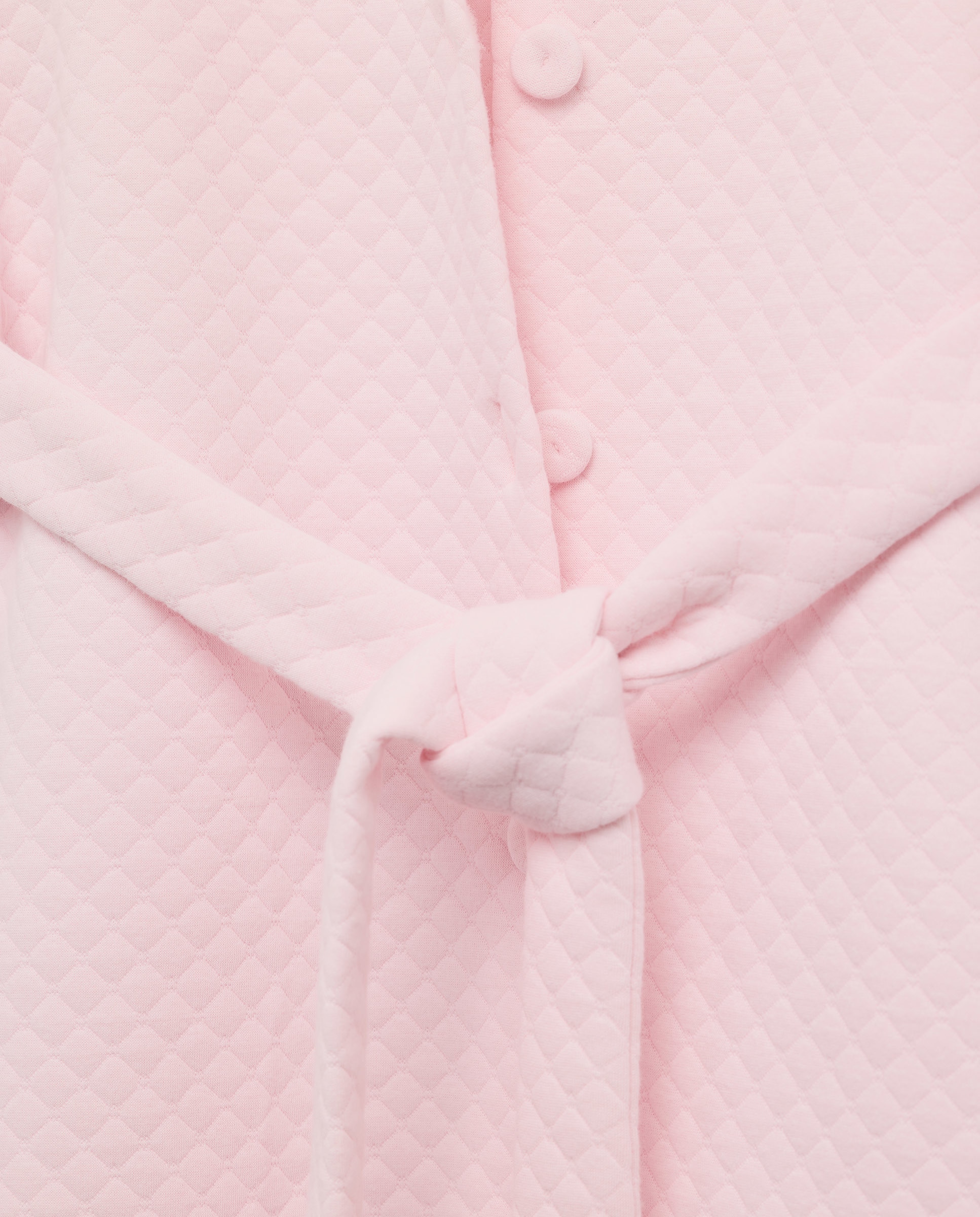 Robe com Detalhes Florais Rosa-claro-2