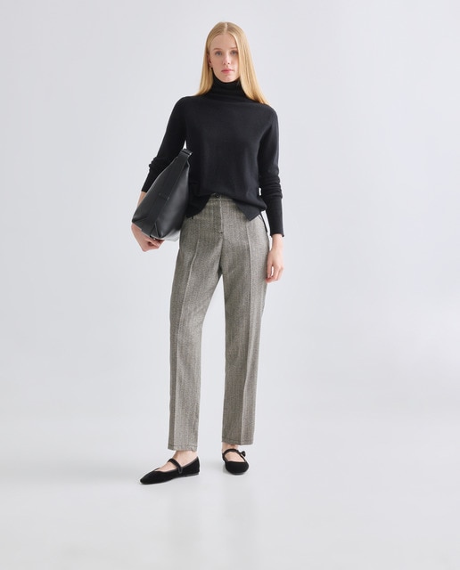 Imagen 0 de Pantalon de mujer liso espiga