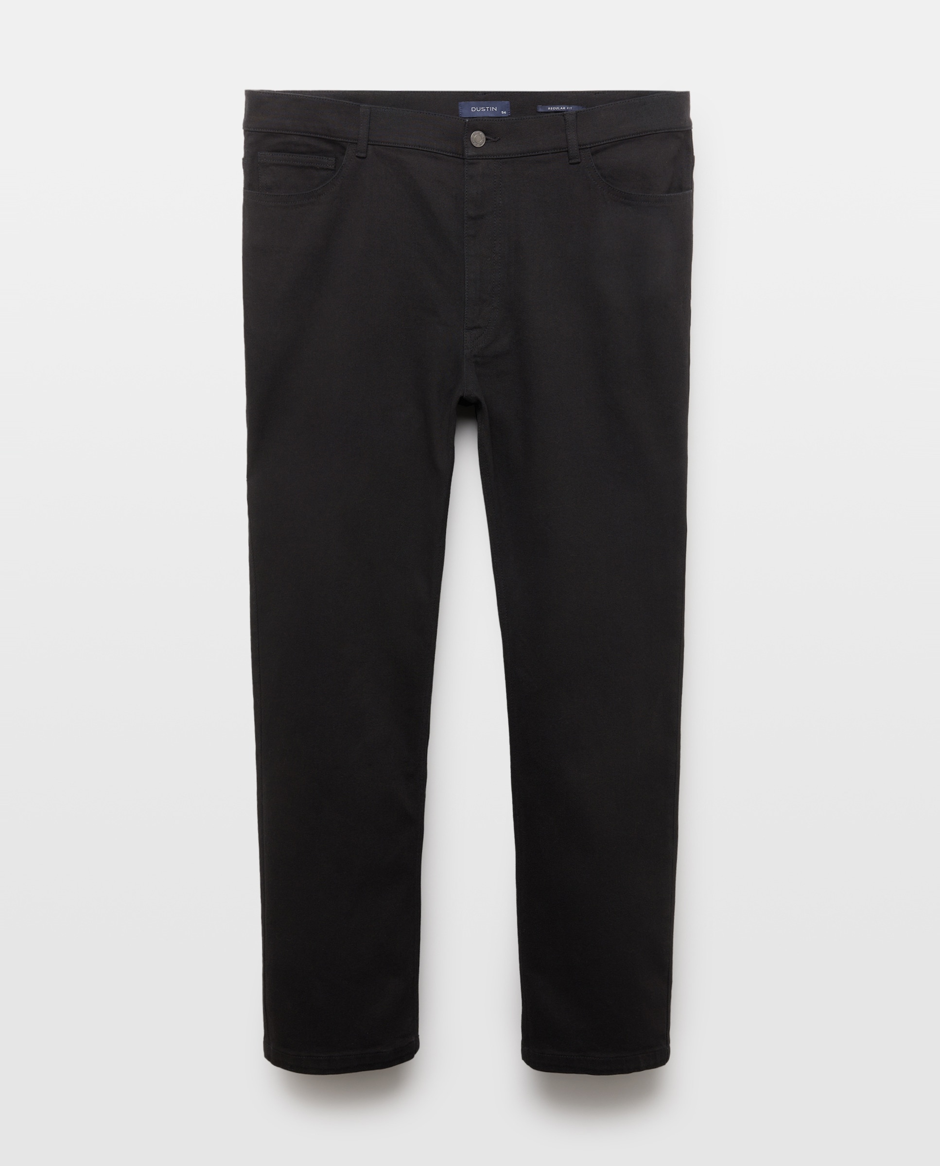 Jeans de Cinco Bolsos Preto-4