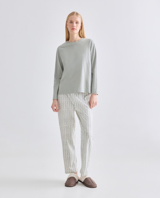 Imagen 0 de Pijama Mujer Algodón Estampado