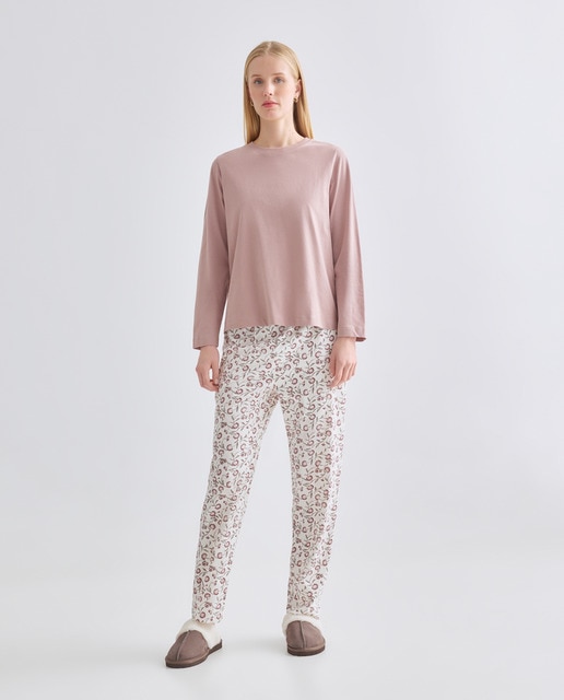 Imagen 0 de Pijama Mujer Algodón Estampado