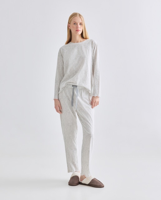 Imagen 0 de Pijama Mujer Algodón Estampado