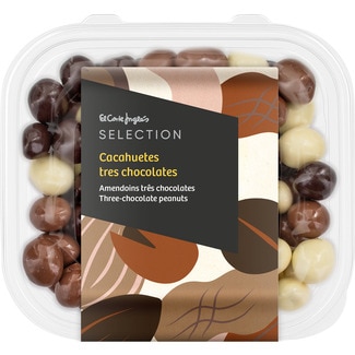 cacahuetes 3 chocolates tarrina 250 g - El Corte Ingles Selection