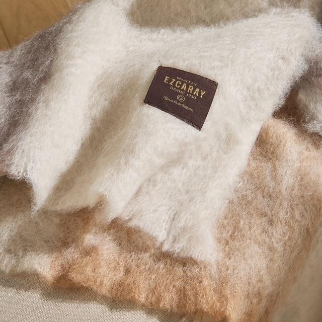 Imagen 0 de Manta decorativa mohair Cuadro Mantas Ezcaray