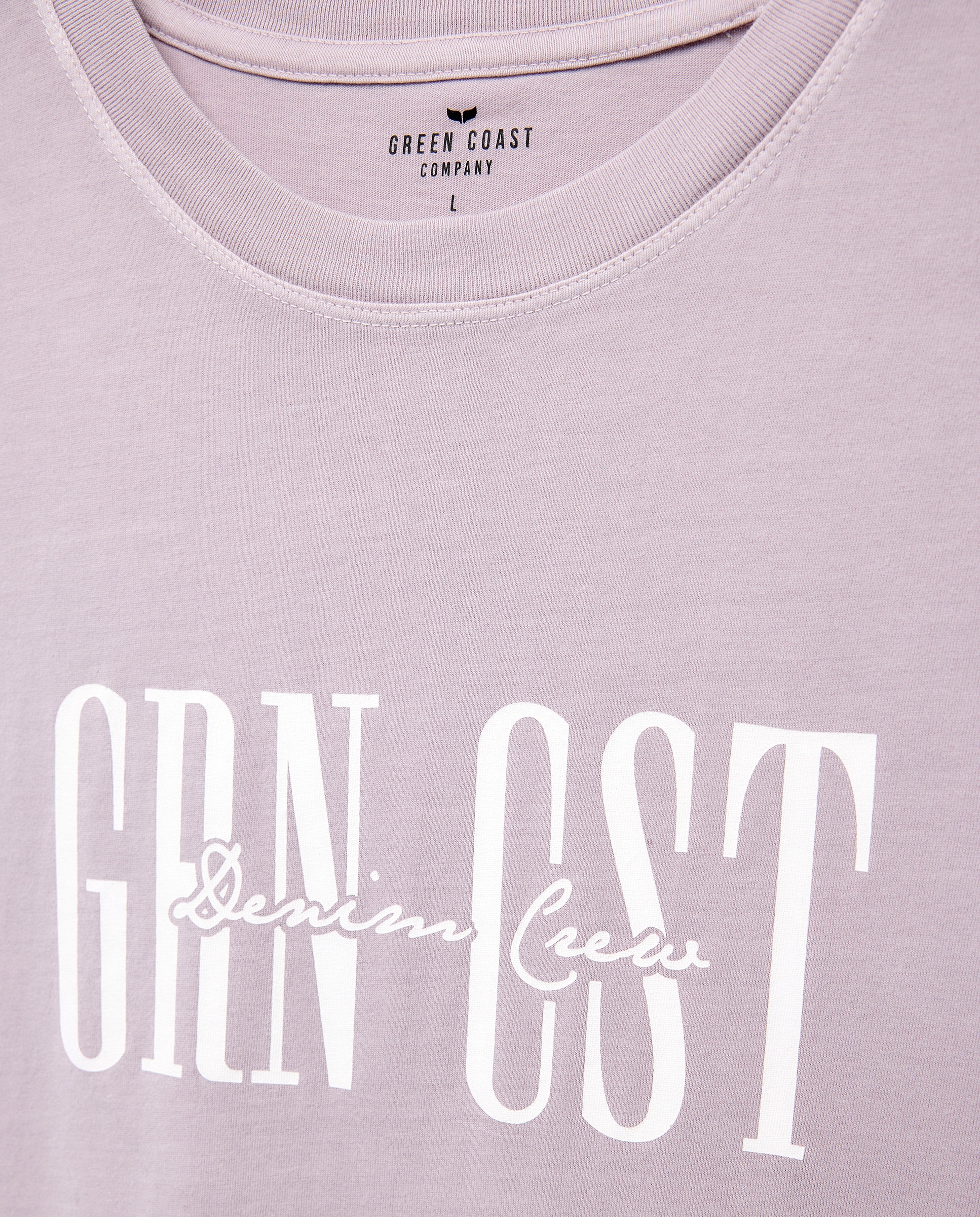 T-shirt de Manga Curta com Logótipo Rosa-6