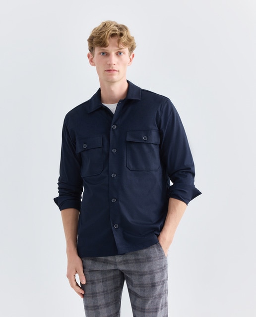 Imagen 0 de Sobrecamisa casual para hombre