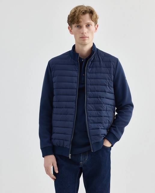 Imagen 0 de Cazadora de hombre guateada y mangas en neopreno