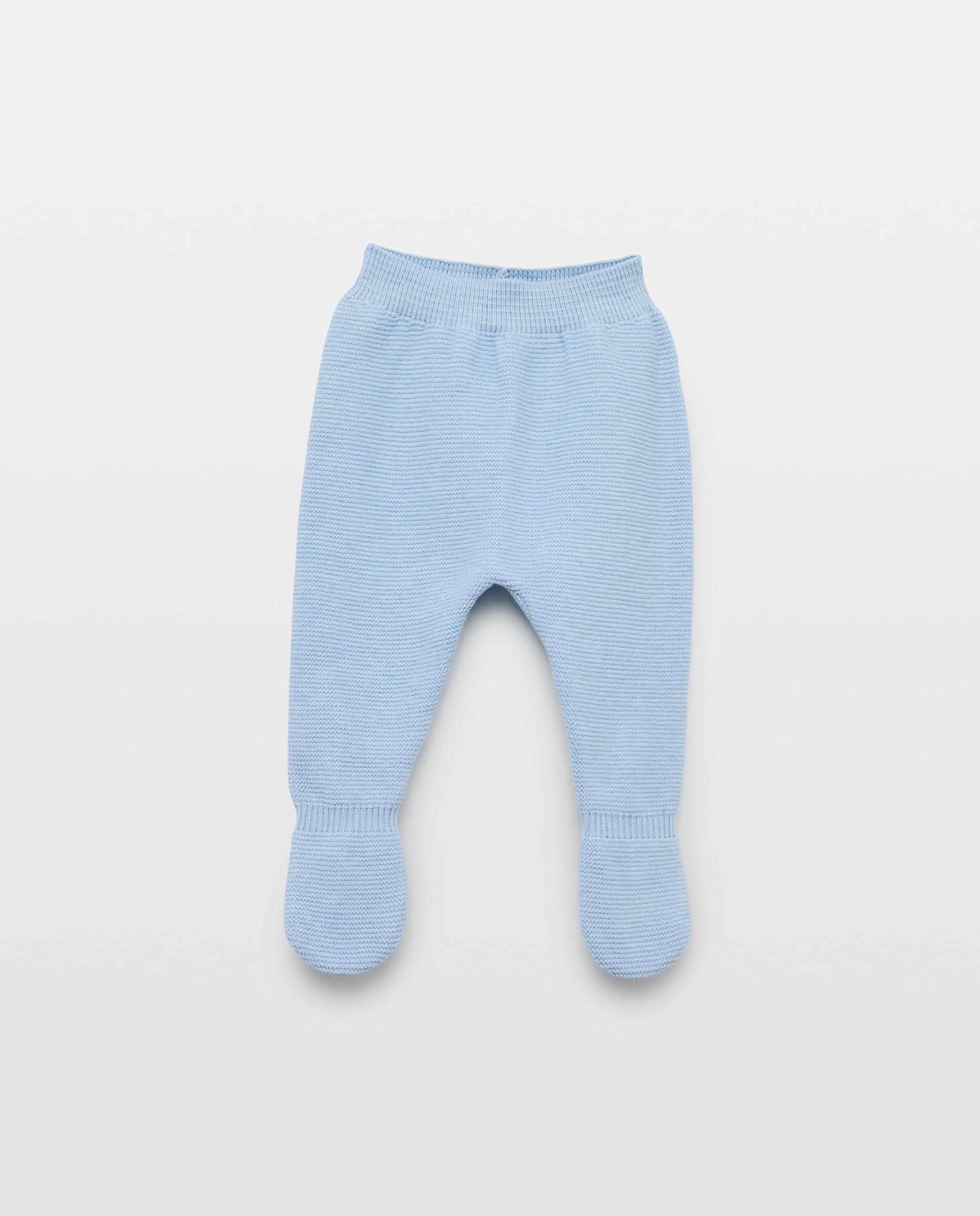 Conjunto Cruzado de 2 Peças de Tricot de Bebé com Manga Comprida e Botão Coconut El Corte Inglés 400 Azul-3
