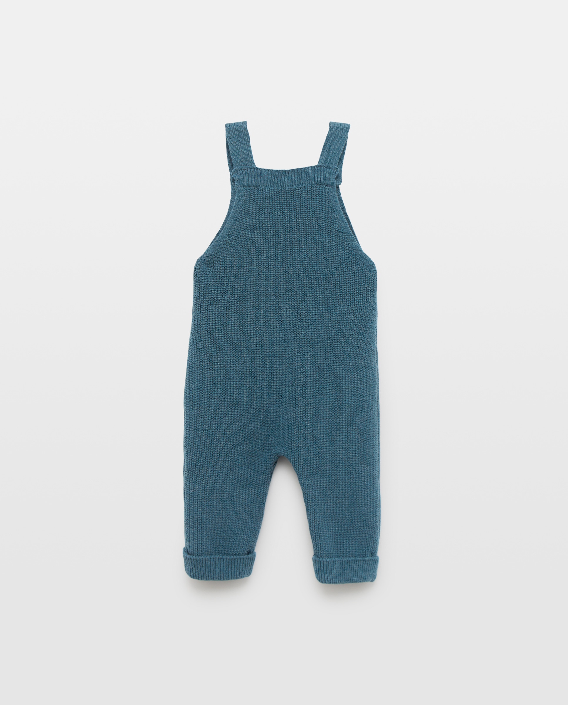 Jardineiras de Tricot de Bebé Baby El Corte Inglés 530 Verde Escuro-2