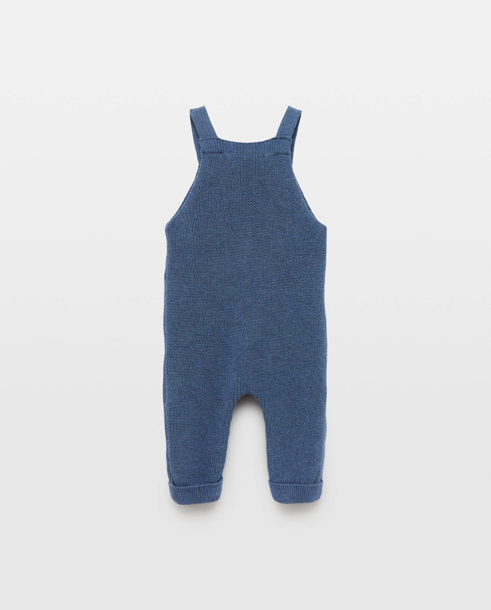 Jardineiras de Tricot de Bebé 430 Azul Escuro-2