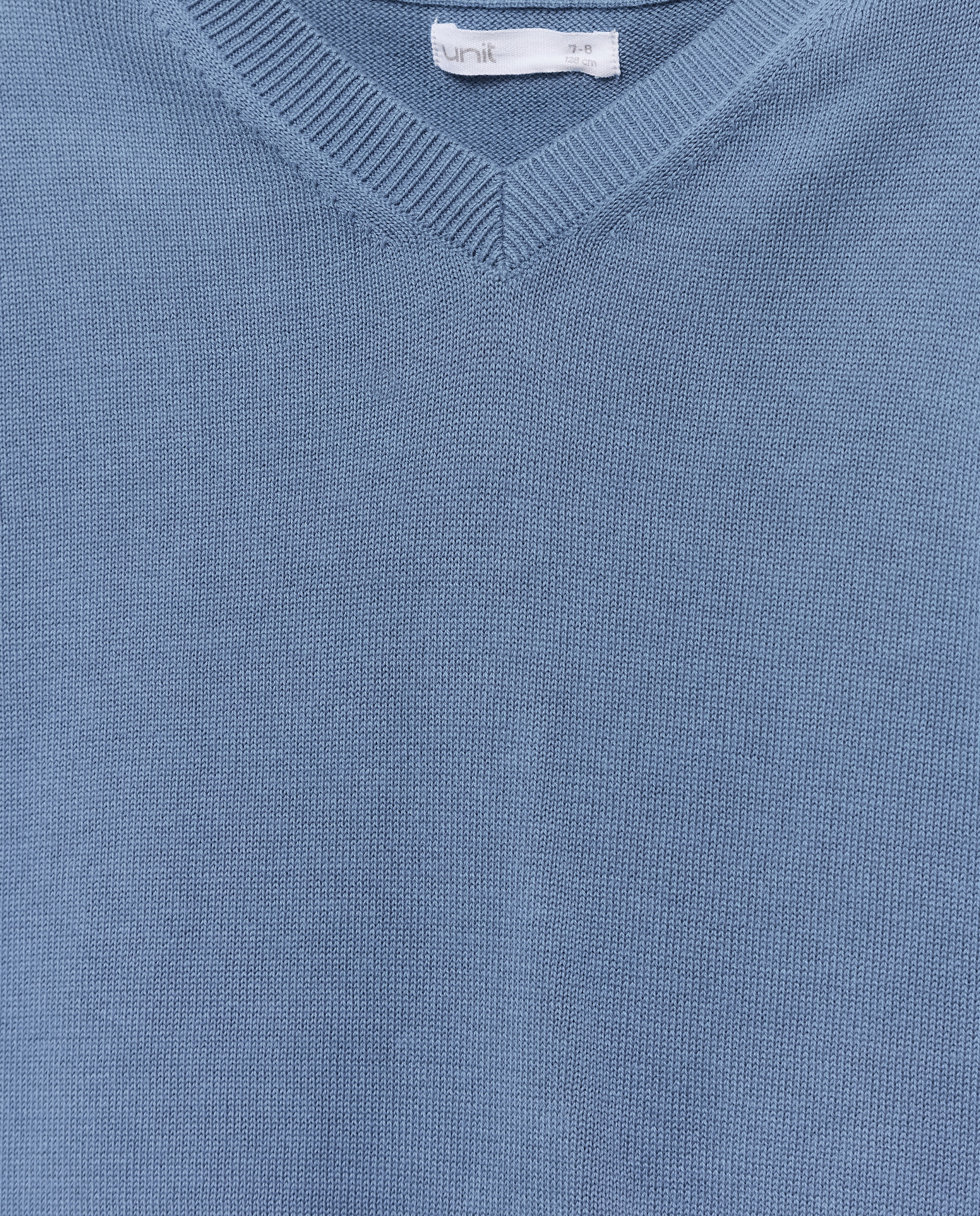 Jersey de niño cuello pico 430 Azul oscuro-3