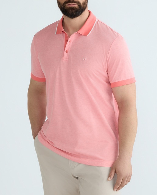 Imagen 0 de Polo manga corta interlock de hombre.