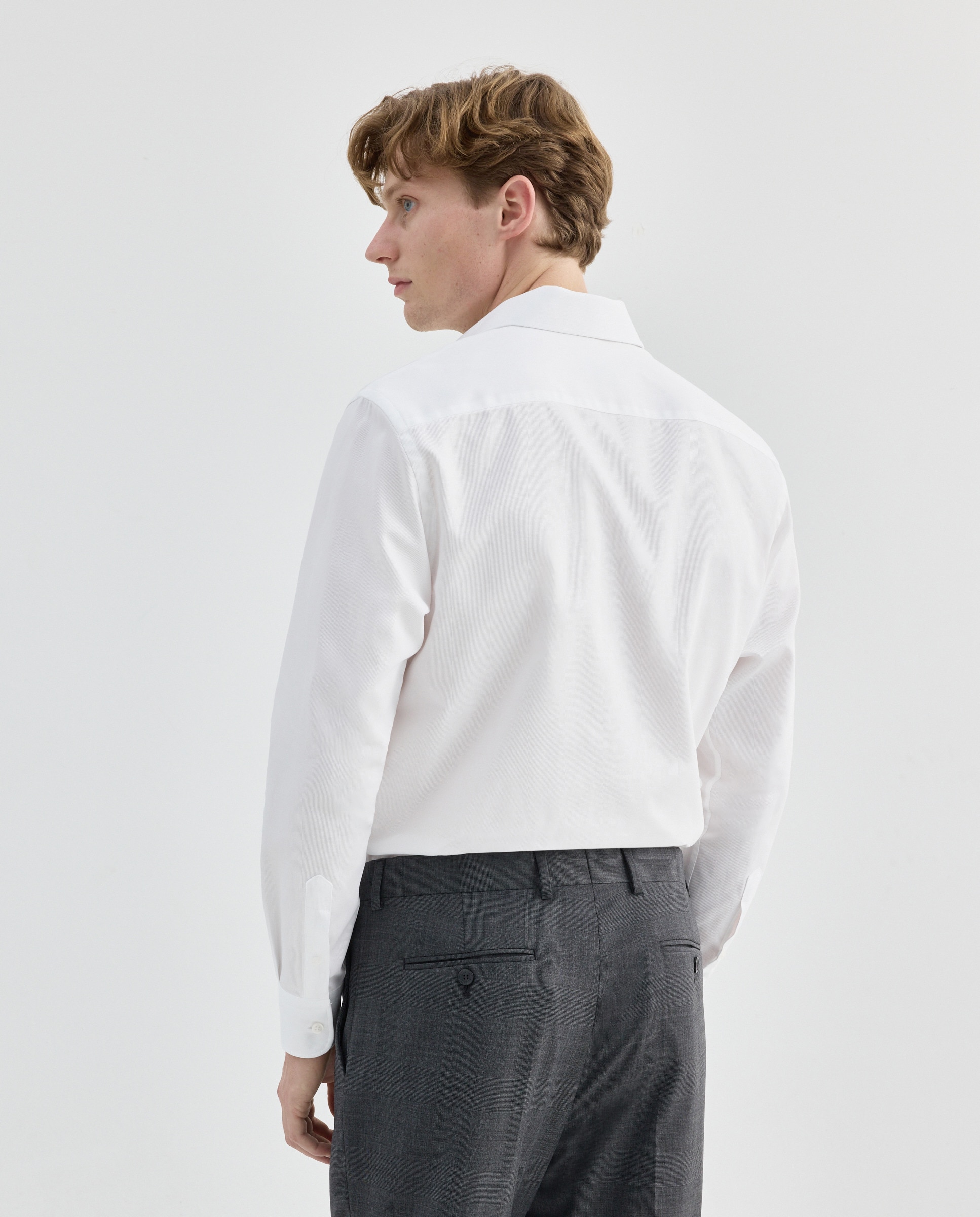 Camisa Clássica Regular Branco-3