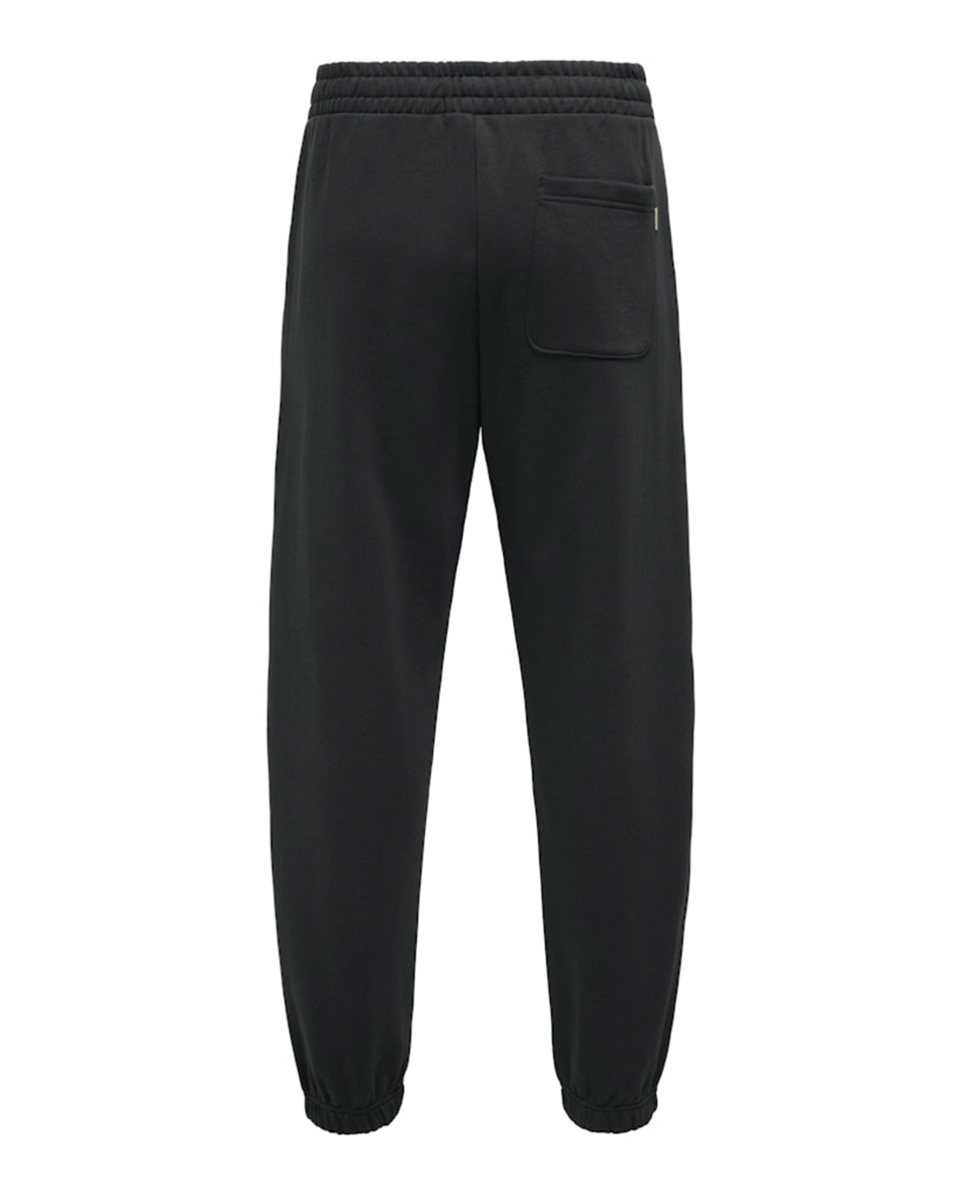 Calças de Fato de Treino Relaxed Fit Preto-7