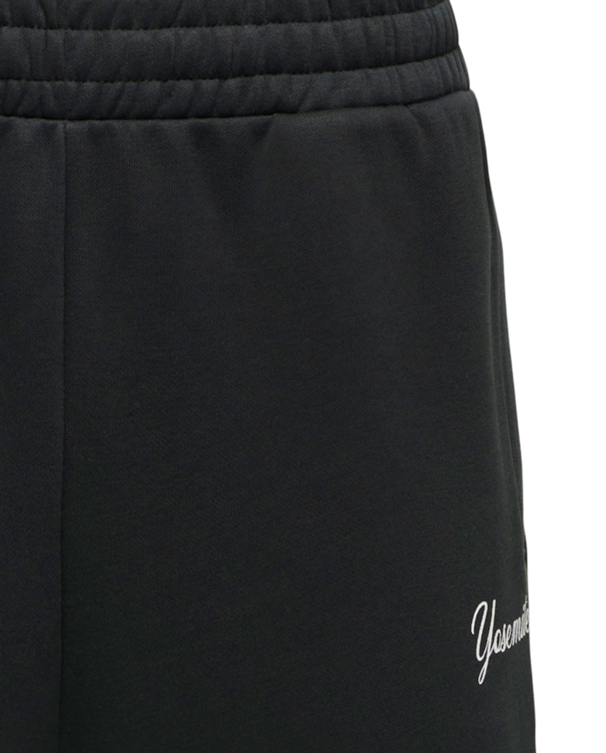 Calças de Fato de Treino Relaxed Fit Preto-4
