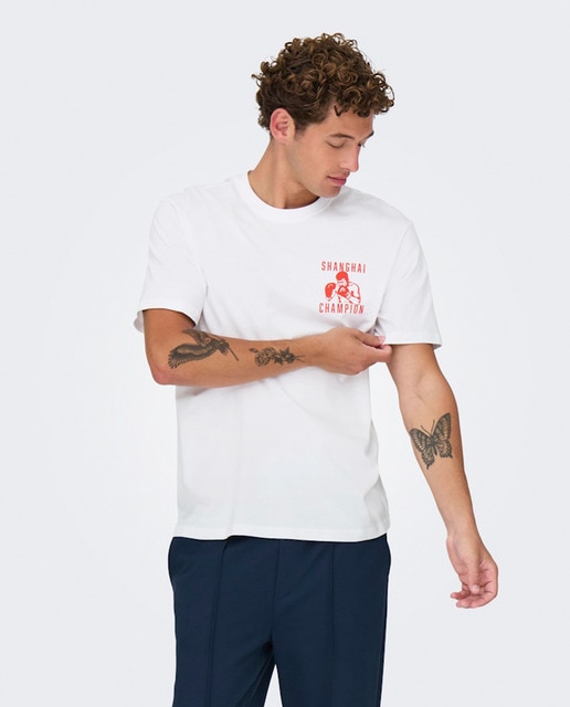 Imagen 0 de Camiseta manga corta de hombre regular fit.