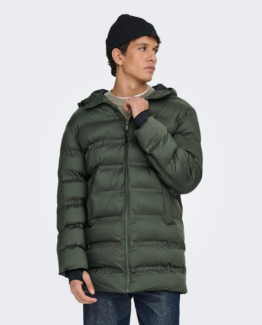 Imagem 0 de Sobretudo Acolchoado Regular Fit